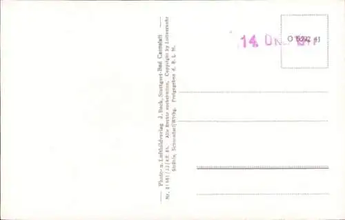 Ak Gotha in Thüringen, Fliegeraufnahme