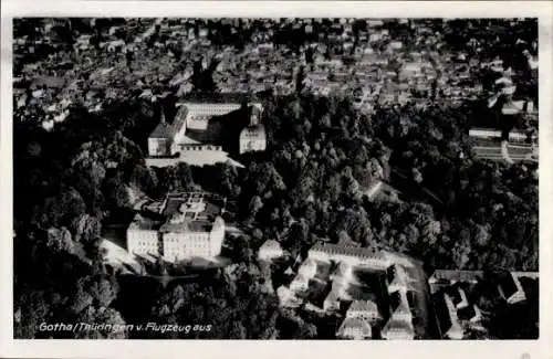 Ak Gotha in Thüringen, Fliegeraufnahme