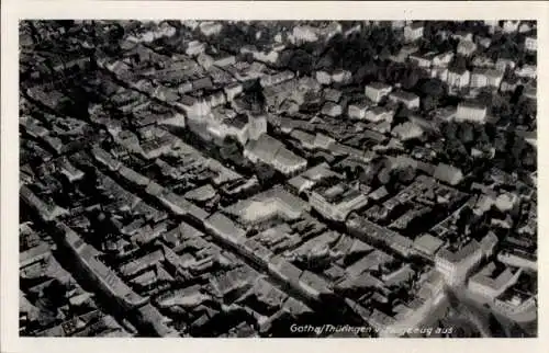 Ak Gotha in Thüringen, Fliegeraufnahme