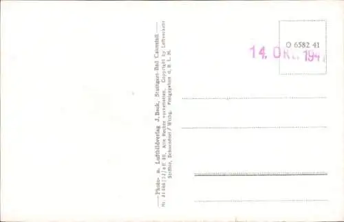 Ak Gotha in Thüringen, Fliegeraufnahme