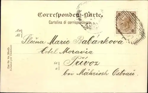 Ak Ičići Ika Kroatien, Teilansicht, Uferpartie