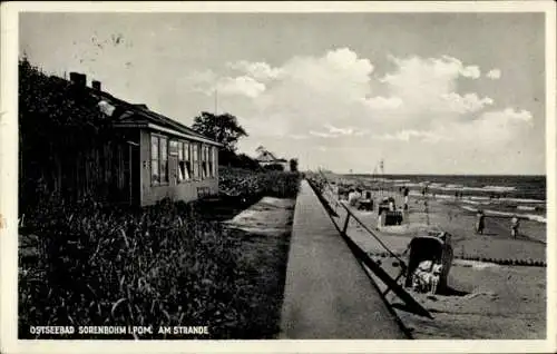 Ak Sarbinowo Ostseebad Sorenbohm Pommern, Strand
