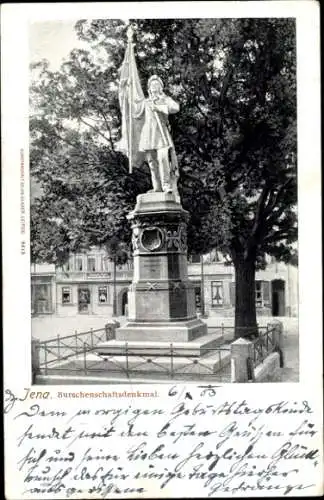 Studentika Ak Jena in Thüringen, Burschenschaftsdenkmal