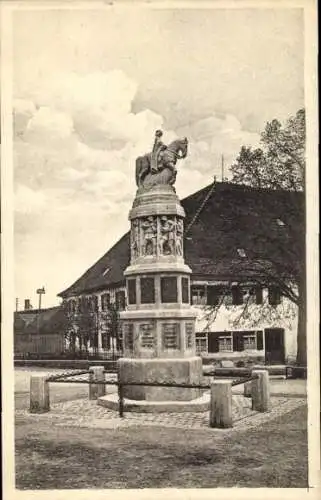 Ak Bad Grönenbach im Allgäu, Kriegerdenkmal von Ludw. und Alois Eberle