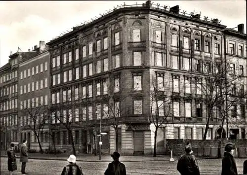 Ak Berlin Mitte, Bernauer Straße, Straße der Trauer