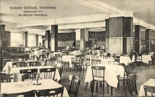 Ak Berlin Schöneberg, Gastwirtschaft Goldener Schlüssel, Colonnenstraße 8-9
