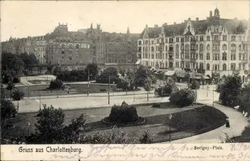 Ak Berlin Charlottenburg, Savignyplatz