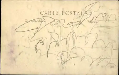 CPA La Guerre de 1914, Mortier allemand