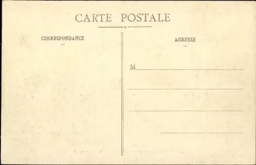 CPA Artillerie montee et les Obstacles, Passage d'une Gue