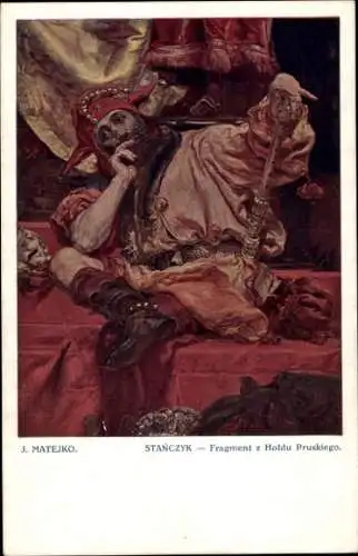 Künstler KP Matejko, J., Stanczyk, Fragment z Holdu Pruskiego