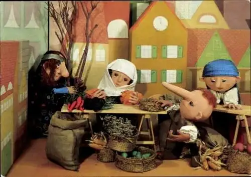 Ak Zwerg Nase, Erfurter Weihnachtsmarkt, Märchen