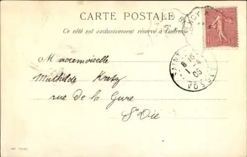 Ak Glückwunsch 1. April, Frau mit Hörnern, Fisch