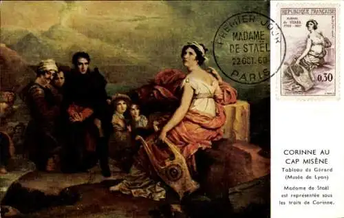 Maximum CPA Corinne au Cap Misene, Tableau de Gerard, Madame de Stael