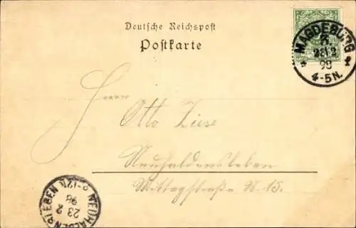 Ak Magdeburg an der Elbe,  Der Breite Weg