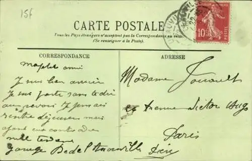 Ak Deauville Calvados, Villa Gaunay