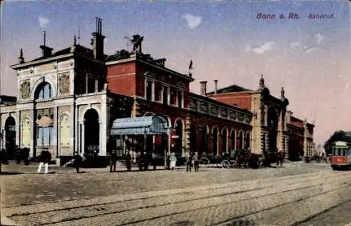 Ak Bonn in Nordrhein Westfalen, Bahnhof