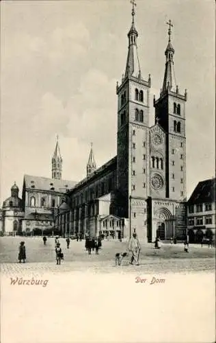 Ak Würzburg am Main Unterfranken, Der Dom