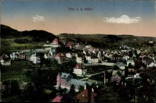 Ak Idar Oberstein an der Nahe, Gesamtansicht