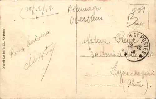 Ak Idar Oberstein an der Nahe, Felsenkirche