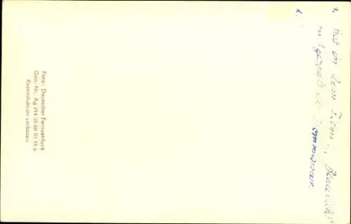 Ak Schauspieler Alexander Papendick