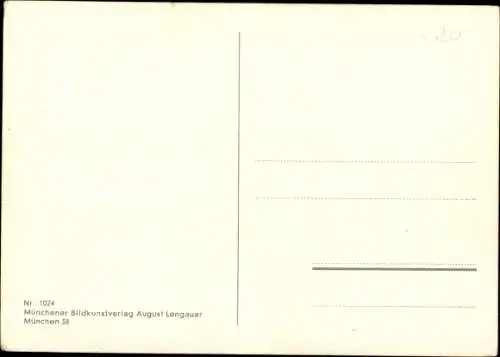 Ak Sternzeichen Krebs, Cancer, 22. Juni bis 22. Juli, August Lengauer 1024