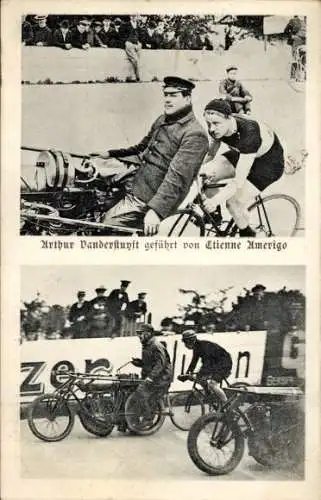 Ak Radrennsport, Arthur Vanderstuyft, Etienne Amerigo