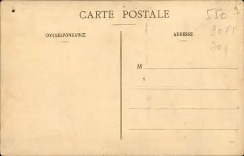 CPA Radrennfahrer L. van der Stuyft, Stayer Belge