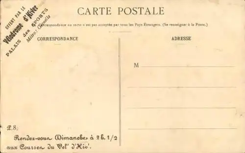 CPA Radrennfahrer Nat-Butler, Américain