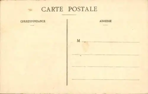 CPA Radrennfahrer Lavalade, stayer français