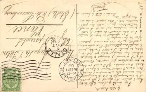 CPA Radrennfahrer Darragon, stayer français