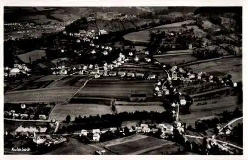 Ak Kulmbach Oberfranken, Fliegeraufnahme