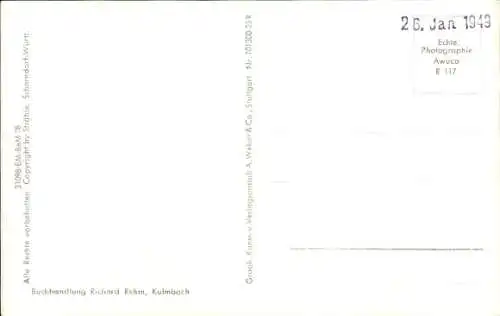 Ak Kulmbach in Oberfranken, Fliegeraufnahme