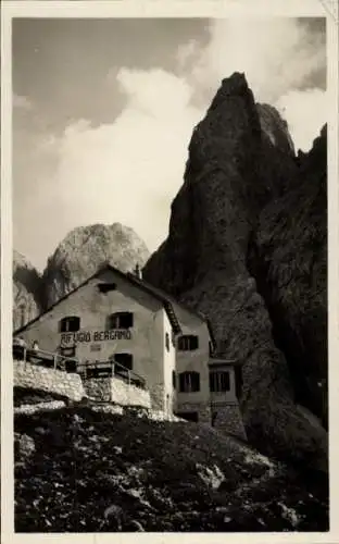 Ak Bergamo Alta Lombardia, Rifugio Bergamo