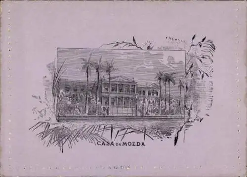 Ganzsachen Ak Brasilien, Casa da moeda