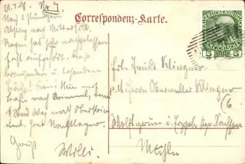 Ak Mittersill in Salzburg, Gesamtansicht