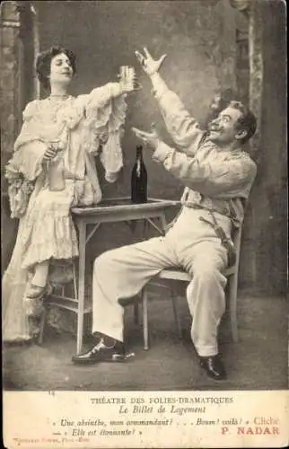 Ak Theaterszene, Le Billet de Logement