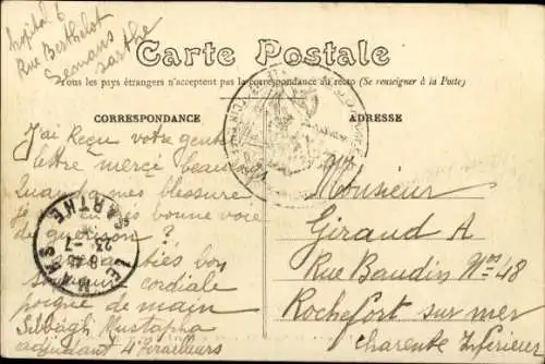 CPA Guerre Europeenne 1914, Prisonniers Anglais en Allemagne