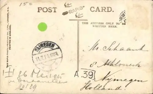 Passepartout Ak Kriegsschiff HMS Majestic, Royal Navy