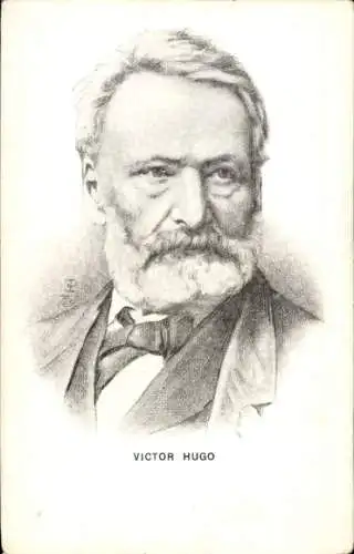 Ak Schriftsteller Victor Hugo, Portrait
