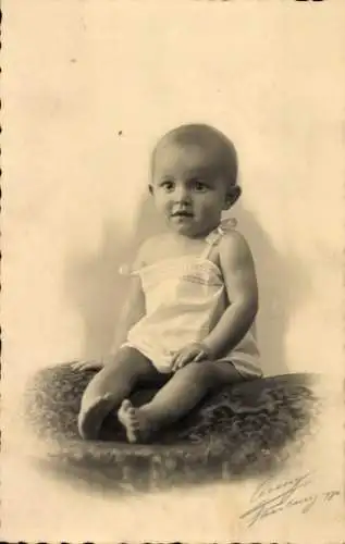 Foto Ak Kleines Kind, Portrait