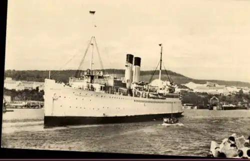 Ak Mukran Sassnitz auf Rügen, Hafen mit Schwedenfähre