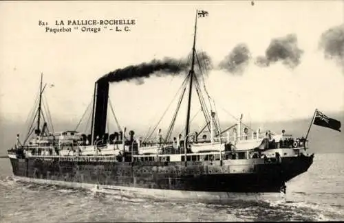 CPA La Pallice Rochelle Charente Maritime, Paquebot Ortega