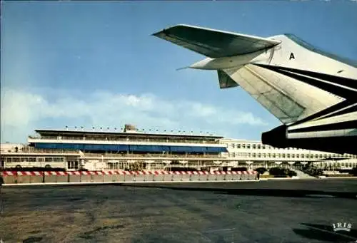 Ak Nice Nizza Alpes Maritimes, Flughafen, Flugzeug