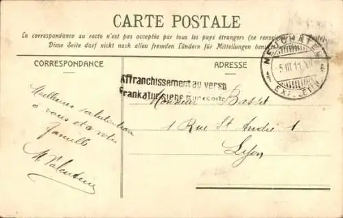 CPA Neuchâtel Neuchâtel Ville, L'Hôtel de Ville