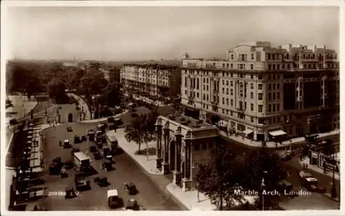 Ak London City England, Marble Arch