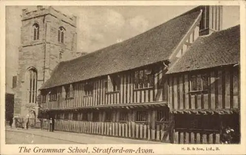 PC Stratford upon Avon Warwickshire England, The Grammar School