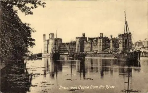 PC Carnarvon Wales, Castle from the River