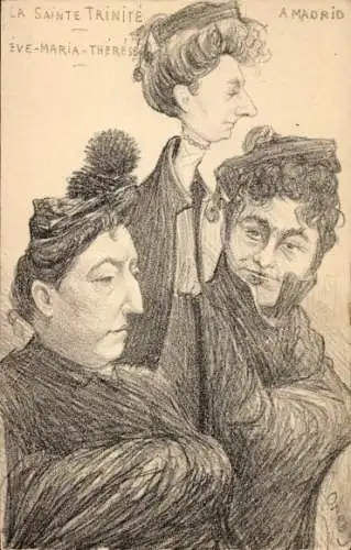 Künstler Ak Orens, Affaire Humbert Crawfort, Erbbetrug, Therese Humbert