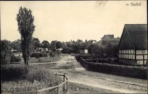 Ak Neuhof Wünsdorf Zossen Brandenburg, Dorfansicht