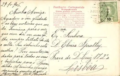 Ak Storch und Kind, Storchennest, Geburt